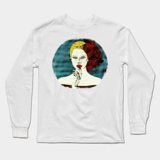 Spanish Woman - CGI Art Long Sleeve T-Shirt